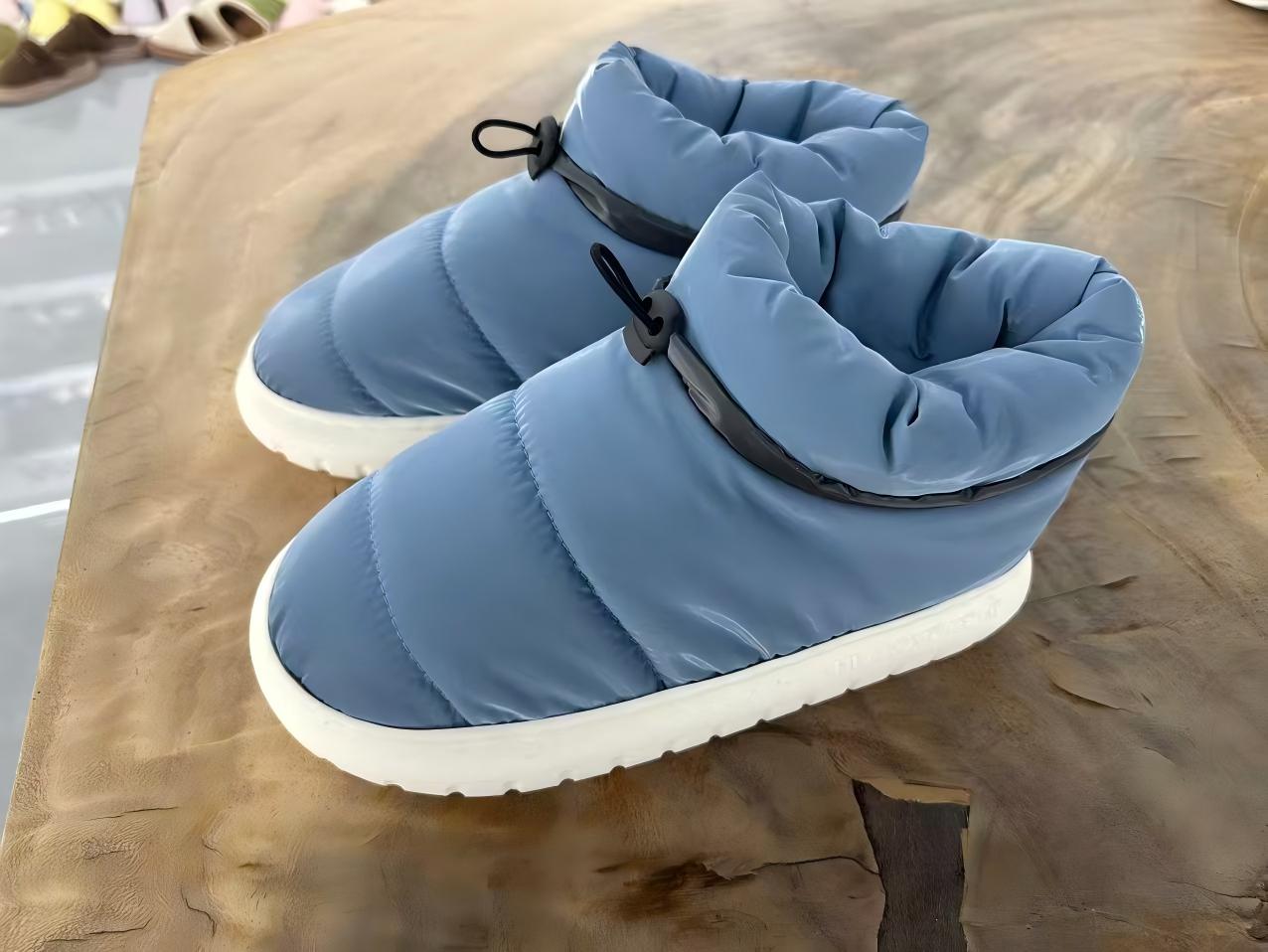 डाउन-फिल्ड वाटरप्रूफ गैर-स्लिप कपास चप्पल