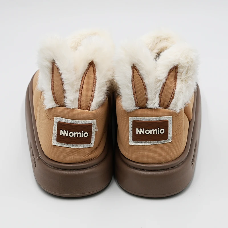 Vertical Ear Mid-top Snow Boots